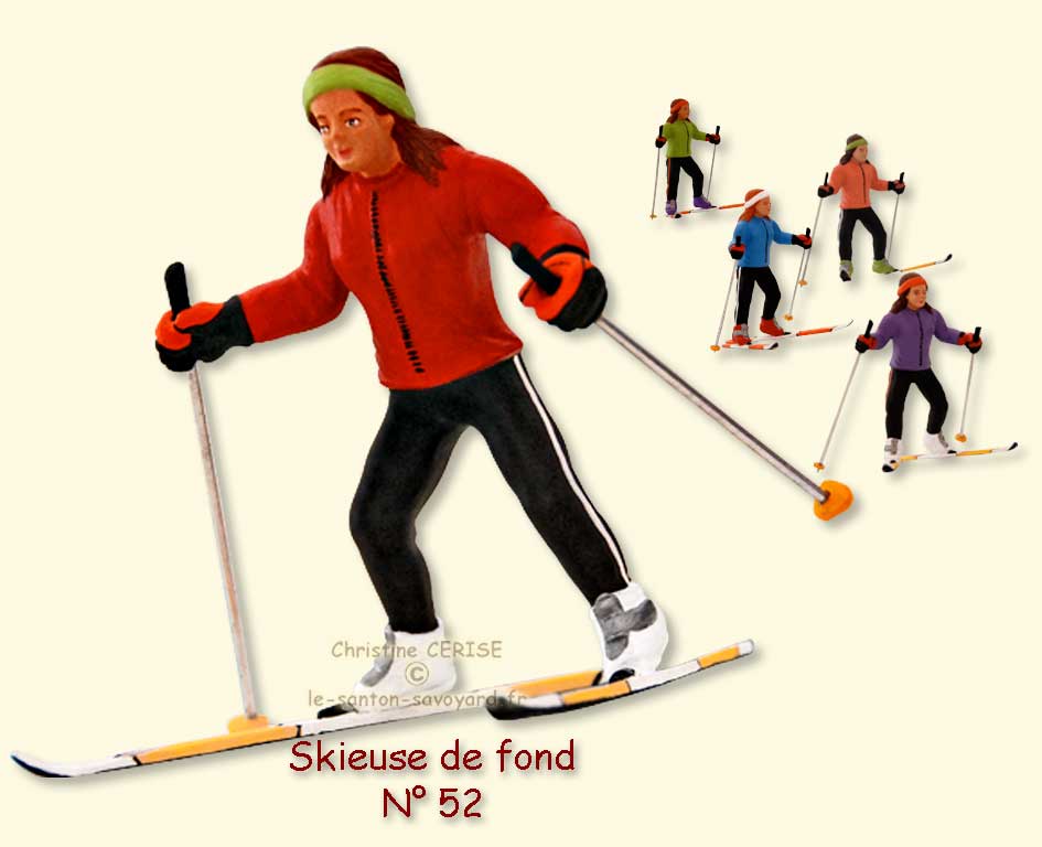 N°52 Skieuse de fond